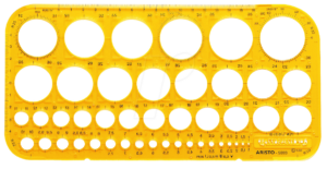 AR 5033 - Kreisschablone 1-36mm