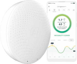 AIRTHINGS WAVEPL - Radon-Monitor mit App-Steuerung