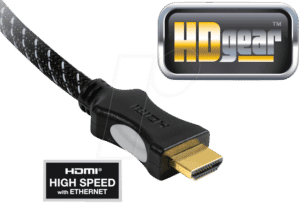 HDG HC0065-02B - High Speed HDMI Kabel mit Ethernet 2