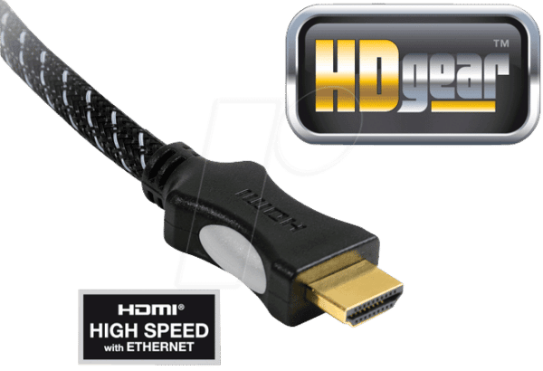 HDG HC0065-03B - High Speed HDMI Kabel mit Ethernet 3