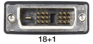 AK DVI 111-2 EFB - DVI Monitor Kabel DVI 18+1 Stecker