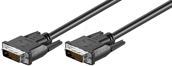 AK DVI 113-05 - DVI Monitor Kabel DVI 24+1 Stecker