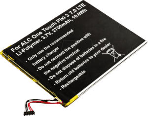 AKKU 10404 - Smartphone-Akku für Alcatel-Geräte