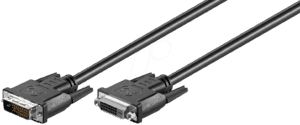 AK DVI SB113-2 - DVI Monitor Kabel DVI 24+1 Stecker auf Buchse