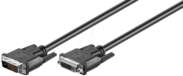 AK DVI SB113-2 - DVI Monitor Kabel DVI 24+1 Stecker auf Buchse