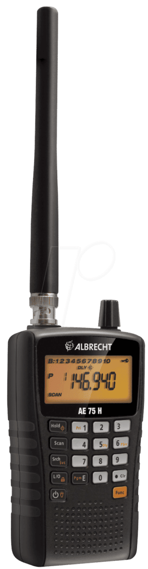 ALBRECHT AE75H - Handscanner / Empfänger