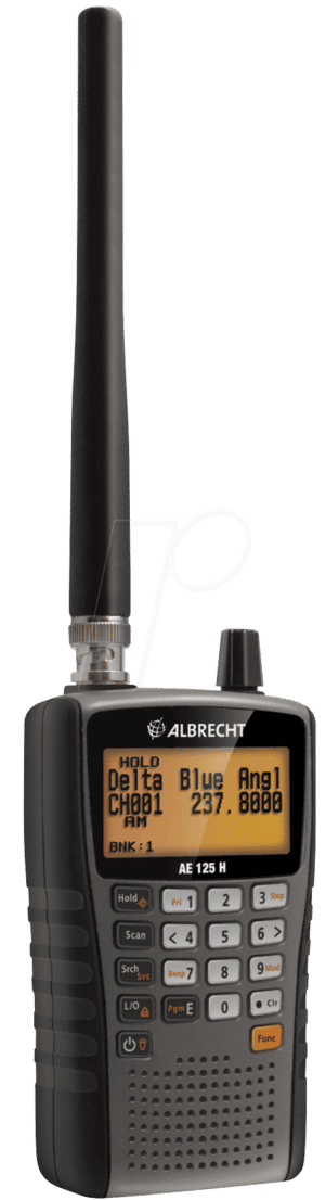 ALBRECHT AE125H - Handscanner / Empfänger