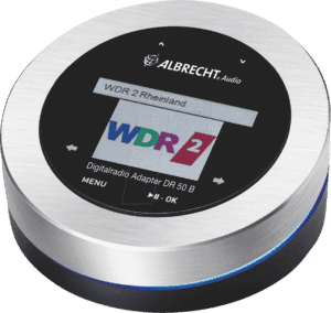 ALBRECHT DR50B - DAB+/UKW Radio-Tuner mit Bluetooth