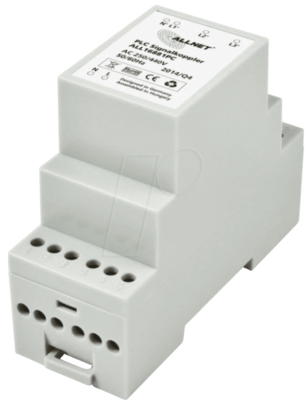 ALLNET 16881PC - Powerline Phasenkoppler 3 Phasen +N + LX