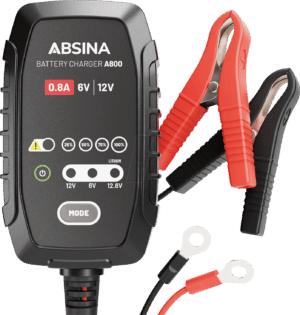 ABSINA A800 - Automatik-Ladegerät für Fahrzeuge - 6/ 12 V