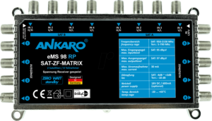 ANK EMS 98 RP - Mutlischalter 8 in 8