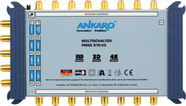 ANK PMSE-916-V2 - Multischalter 9 in 16