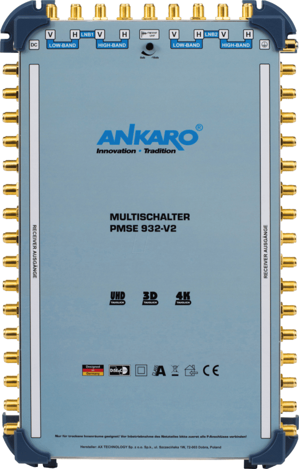 ANK PMSE-932-V2 - Multischalter 9 in 32