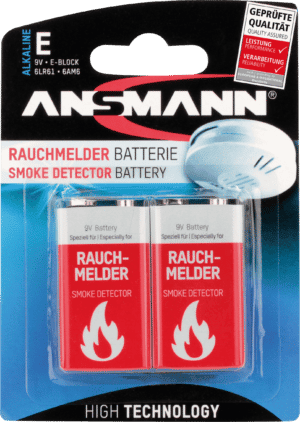ANS 1515-0006 - Alkaline Batterie für Rauchmelder