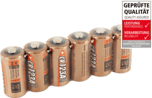 ANS 6XCR123A - Lithium Batterie