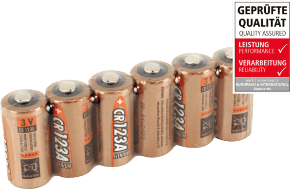 ANS 6XCR123A - Lithium Batterie