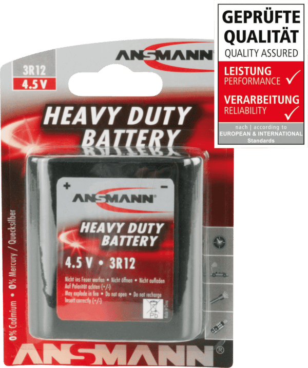 ANS ZK 3R12A - Zink-Kohle Batterie