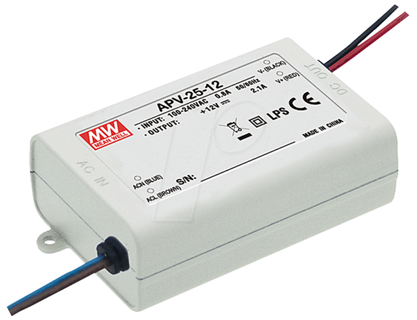 MW APV-25-5 - LED-Trafo
