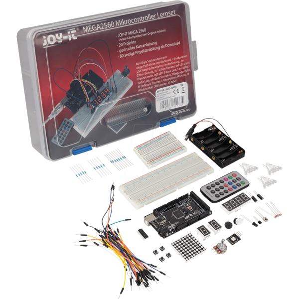 ARD MEGA2560 KIT - Arduino - Mega 2560 R3 Lernset inkl. 20 Projekte