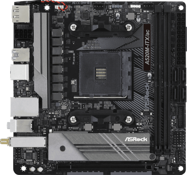 ASR 90MXBDG0 - ASRock A520M-ITX/AC (AM4)