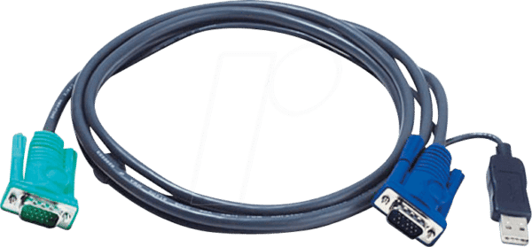 ATEN 2L-5201U - KVM-Kabel VGA USB