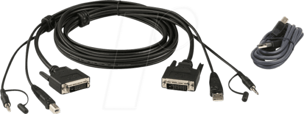 ATEN 2L-7D02UDX2 - KVM Kabel