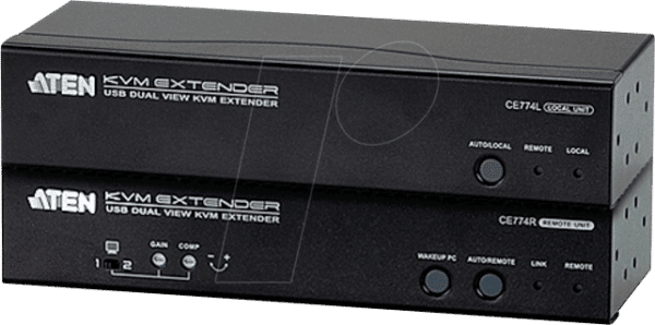 ATEN CE774 - KVM Extender Set