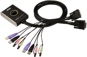 ATEN CS682 - 2-Port USB DVI KVM Switch mit Audio
