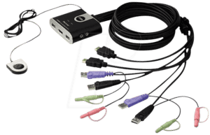 ATEN CS692 - 2-Port USB HDMI KVM Switch mit Audio