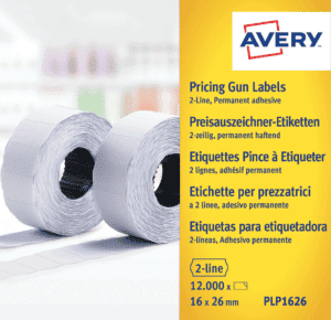 AVZ PLP1626 - Preis-Etiketten