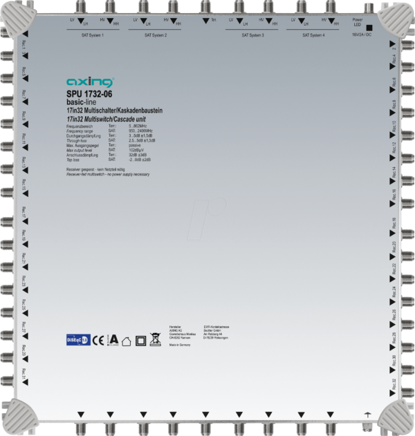 SPU 1732-06 - Multischalter