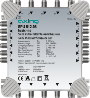 SPU 512-06 - Multischalter