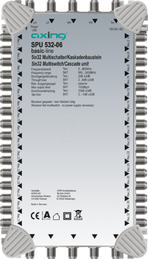 SPU 532-06 - Multischalter