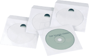 CD-SCHUTZ 50WS - CD/DVD Papierhüllen