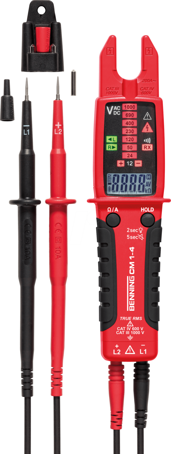 BENNING CM 1-4 - Strom-/Spannungszange