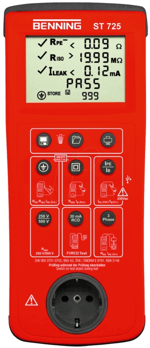 BENNING ST 725 - Gerätetester ST 725