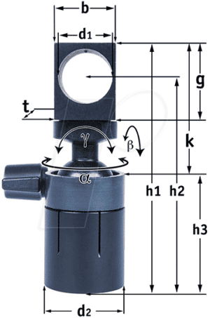 PICO 70117882 - Halterung für Lasermodul D=14 mm