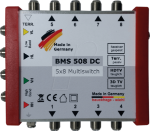 BMS 508DC - Multischalter