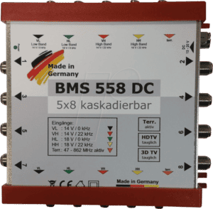 BMS 558DC - Multischalter