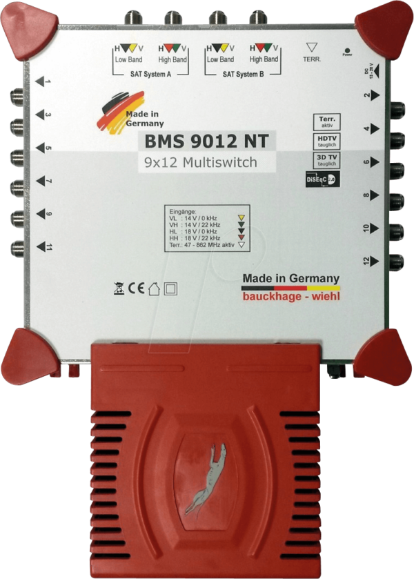 BMS 9012NT - Multischalter
