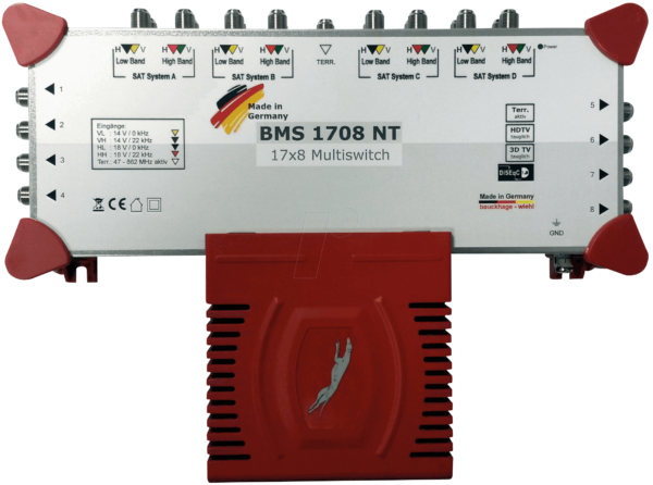 BMS 1708NT - Multischalter