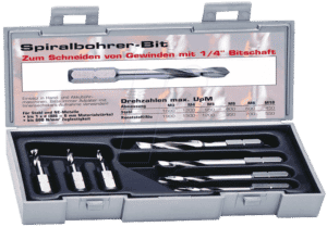 BOHRER 6-2-8MM - Stahlbohrersatz