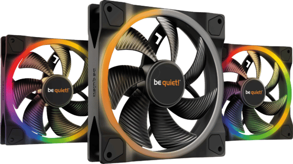 BQT BL078 - be quiet! Light Wings 140mm PWM Triple Pack