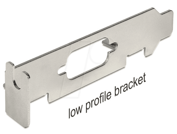 BRACKET LP3 - Low Profile Bracket mit Sub-D 9 Ausschnitt