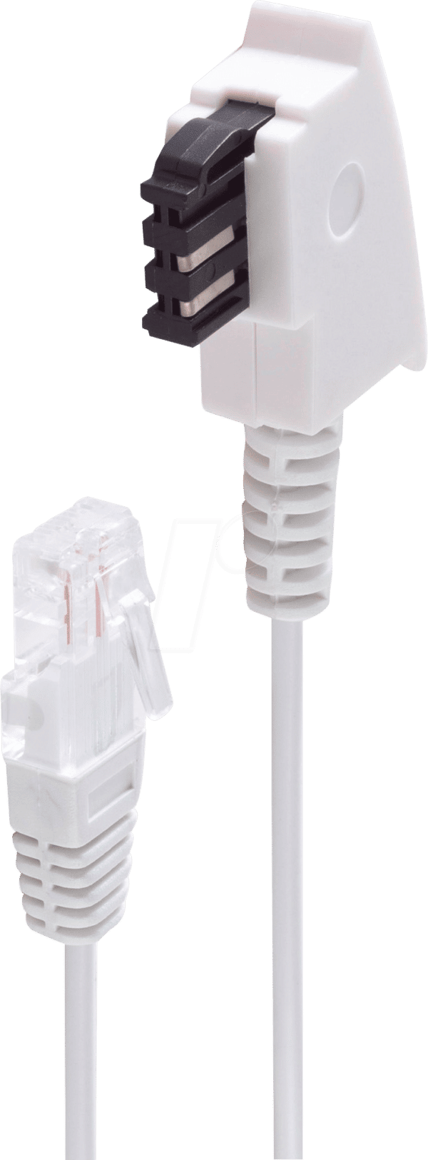 SHVP BS12-09096 - TAE-F Stecker auf RJ45 Stecker