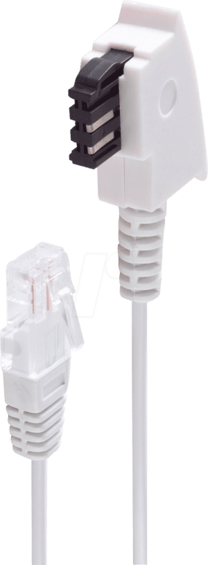 SHVP BS12-09046 - TAE-F Stecker auf RJ45 Stecker