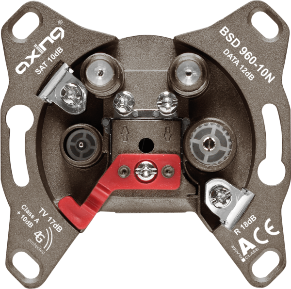 BSD 960-10N - 4 Port Antennensteckdose