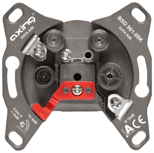 BSD 961-08K - 4 Port Multimedia-Antennensteckdose