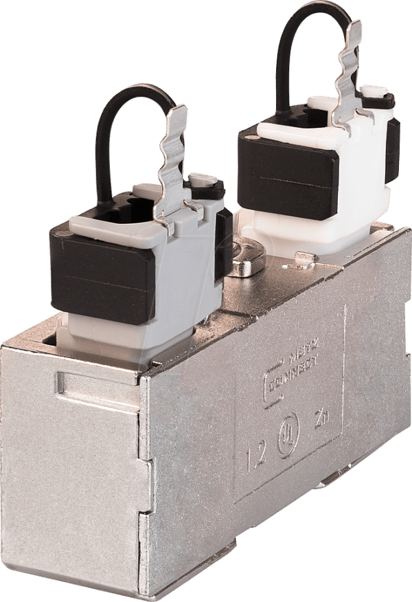 BTR 130863-06-E - Netzwerk RJ45 Verbinder werkzeugfrei Cat.7a STP