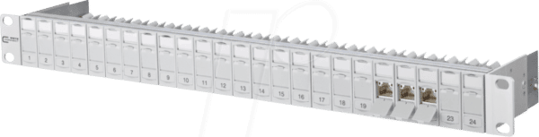 BTR 130B11P0-E - C6Amodul 24 Port 180°M 1HE